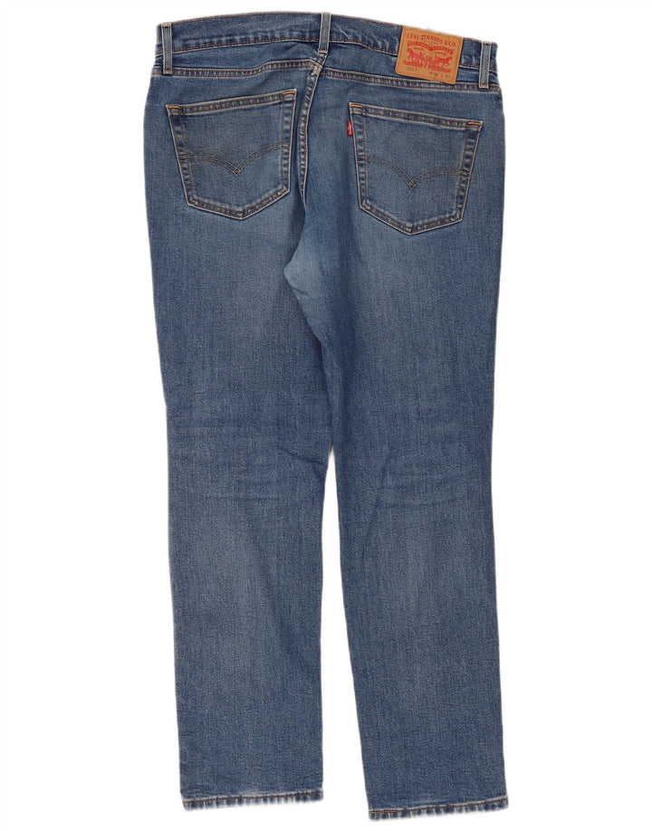 Мужские джинсы Levi's Slim 511 W34 L30 синие, хлопок
