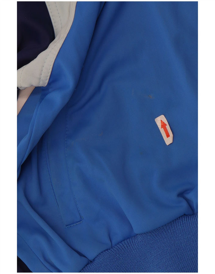 Женский спортивный костюм Ennerre, верхняя куртка UK 20, 2XL, синий, полиамид с цветными блоками