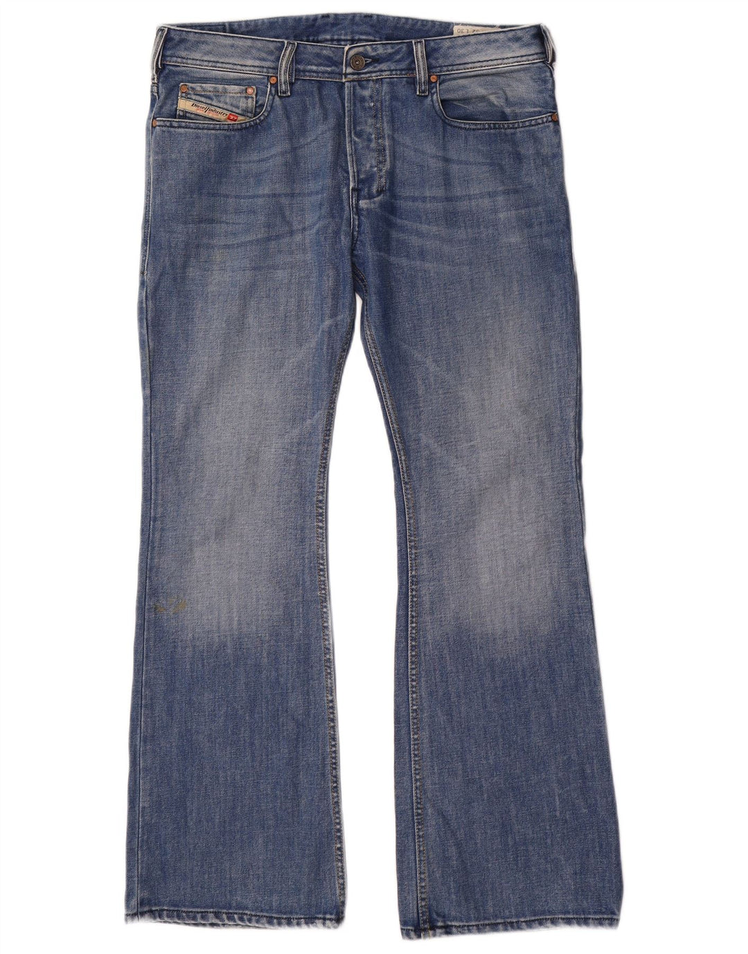 Мужские джинсы DIESEL Zathan Bootcut W32 L30, синий хлопок