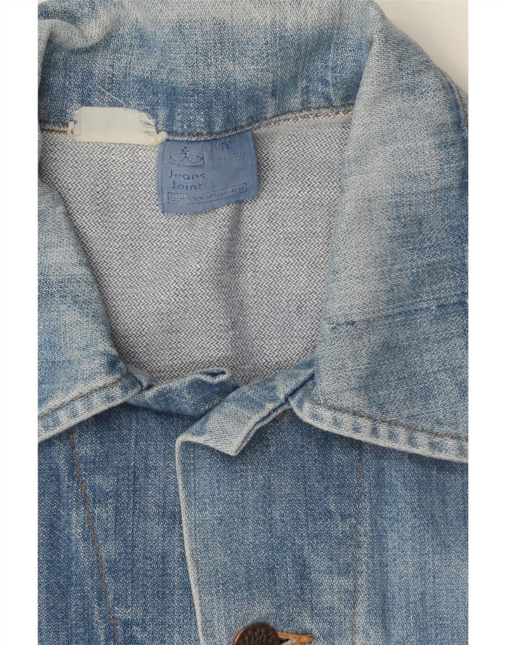 Винтажная мужская джинсовая куртка UK 38 средний синий
