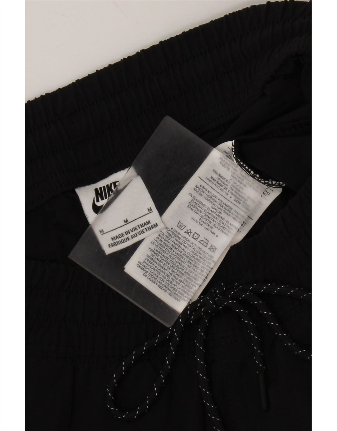 Мужские спортивные брюки-карго Nike Air Max, брюки для бега, средние черные спортивные штаны