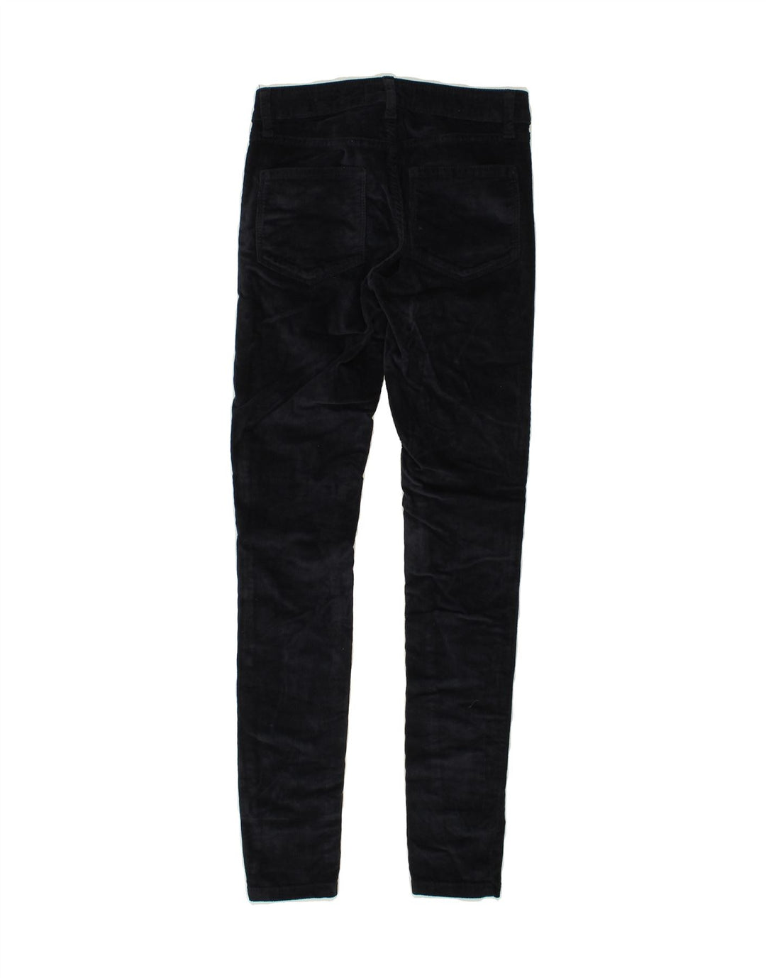 FAT FACE Womens Jegging Corduroy Trousers UK 6 XS W26 L28 Navy Blue Cotton | Vintage Fat Face | Thrift | Second-Hand Fat Face | Used Clothing | Messina Hembry 