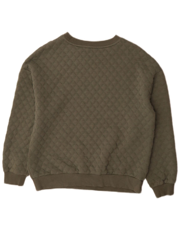 Женский джемпер оверсайз Marks & Spencer UK 12, средний хаки