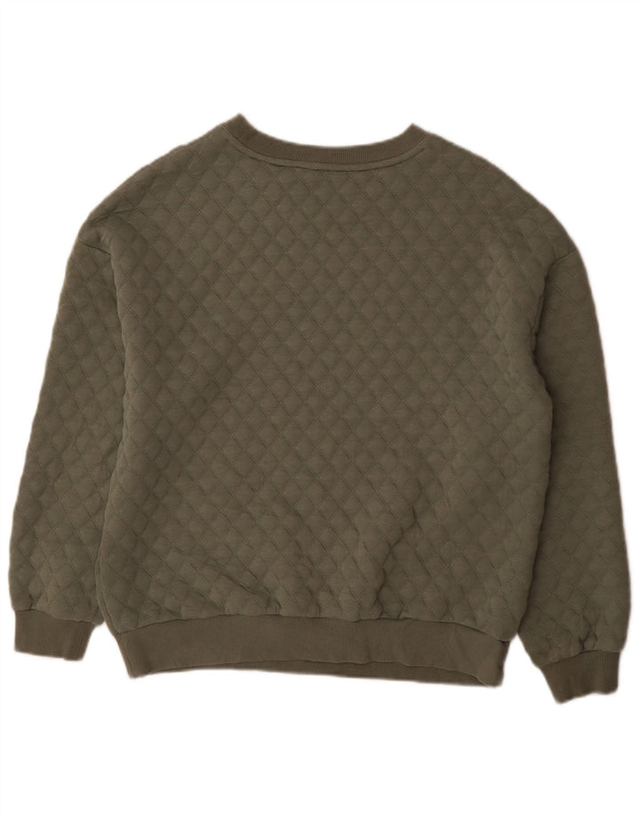 Женский джемпер оверсайз Marks & Spencer UK 12, средний хаки