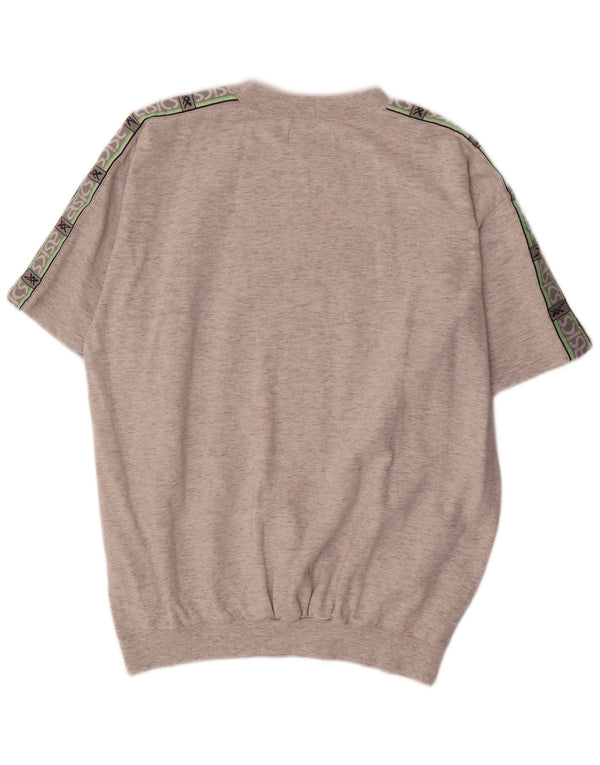 Мужская футболка с рисунком ASICS Top XL Серая