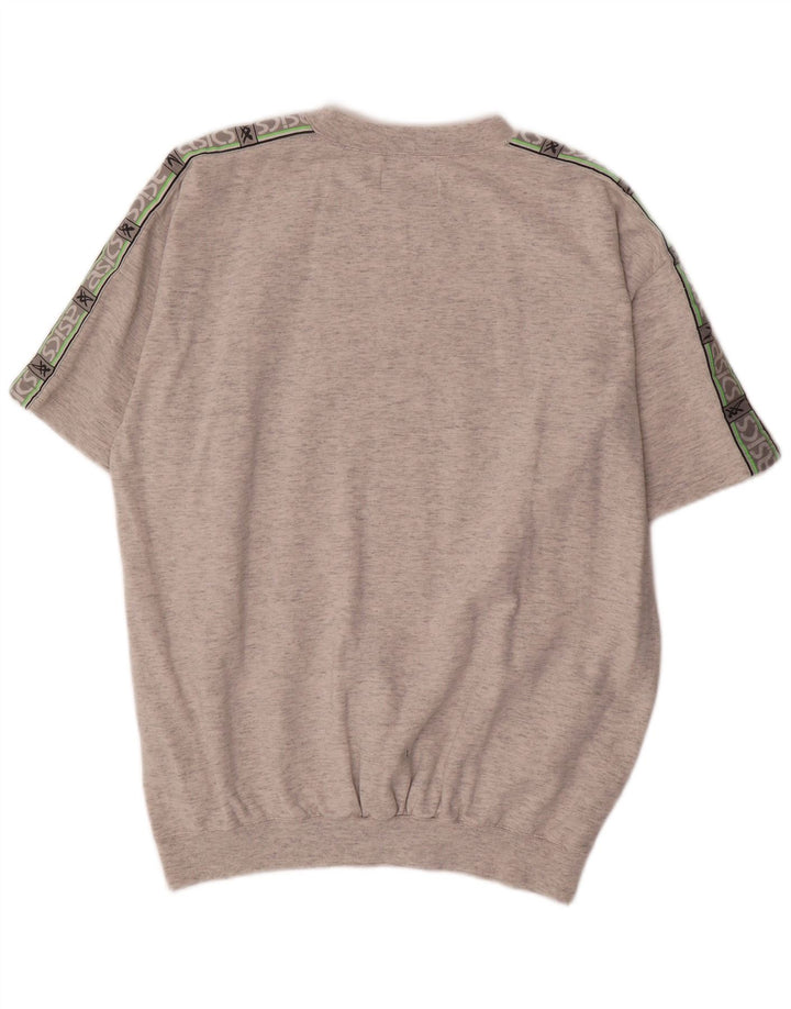 Мужская футболка с рисунком ASICS Top XL Серая