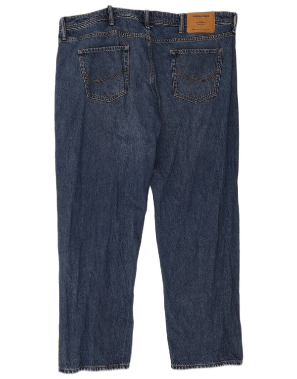 Мужские прямые джинсы Jack & Jones Mike W40 L30, синий хлопок