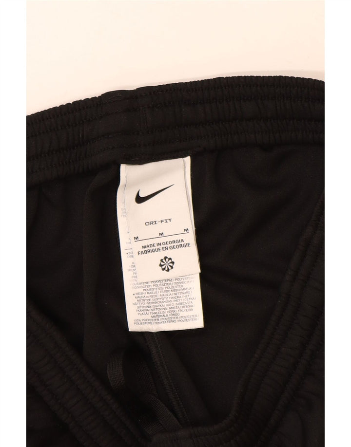 Мужские спортивные брюки Nike Dri Fit, средний черный полиэстер