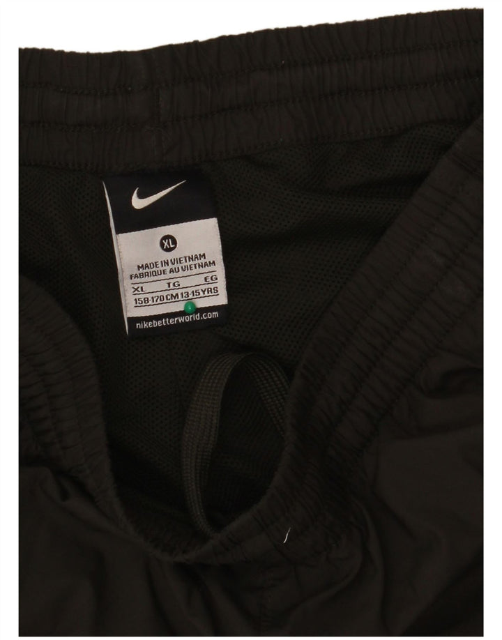 Спортивные брюки Nike для мальчиков 13–14 лет XL, цвет хаки, полиэстер с цветными блоками