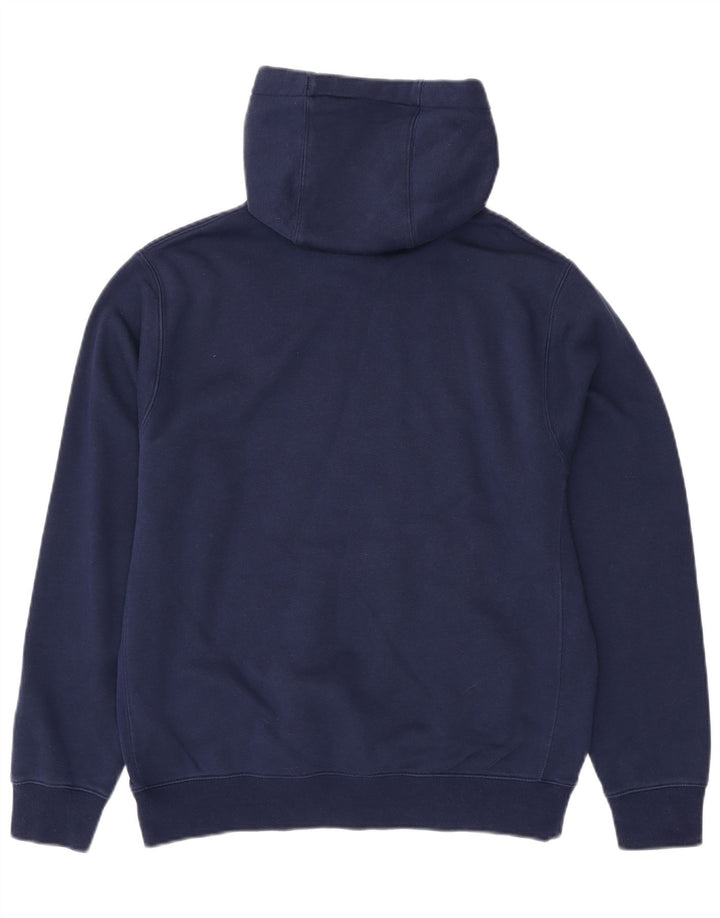 Мужской джемпер с капюшоном NIKE, средний темно-синий, хлопок