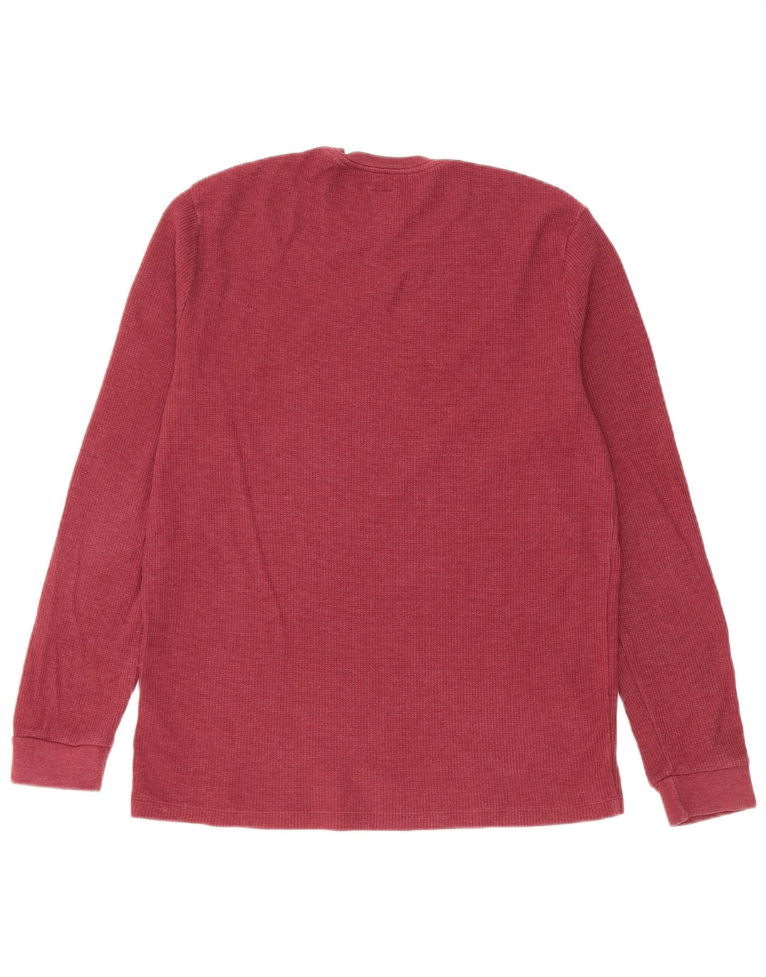 Мужской топ Jack Wills с длинным рукавом, средний бордовый хлопок, хлопок