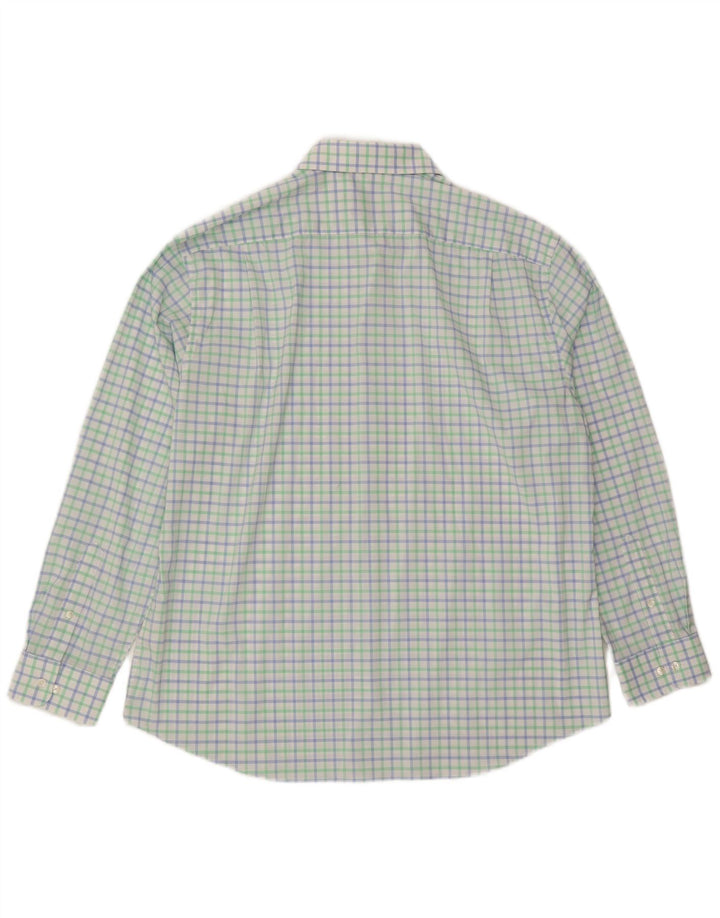 Мужская спортивная рубашка Tommy Hilfiger, размер 18, 2XL, разноцветная клетчатая клетка