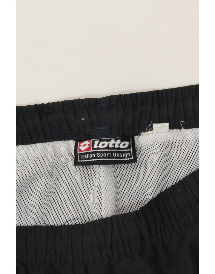 LOTTO Mens Tracksuit Trousers Medium Navy Blue Vintage Lotto and Second-Hand Lotto from Messina Hembry 