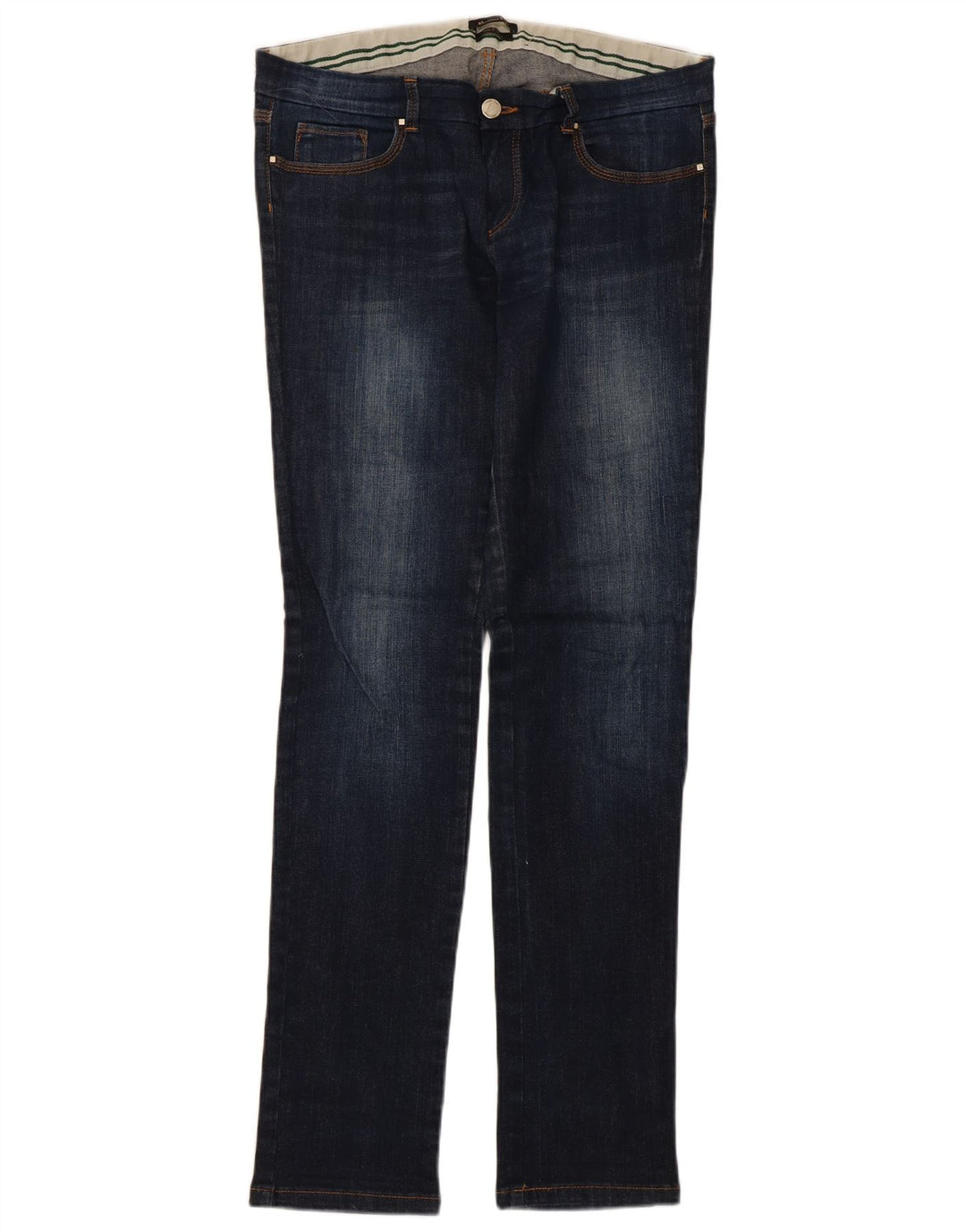 Женские узкие джинсы Massimo Dutti W30 L31 темно-синие