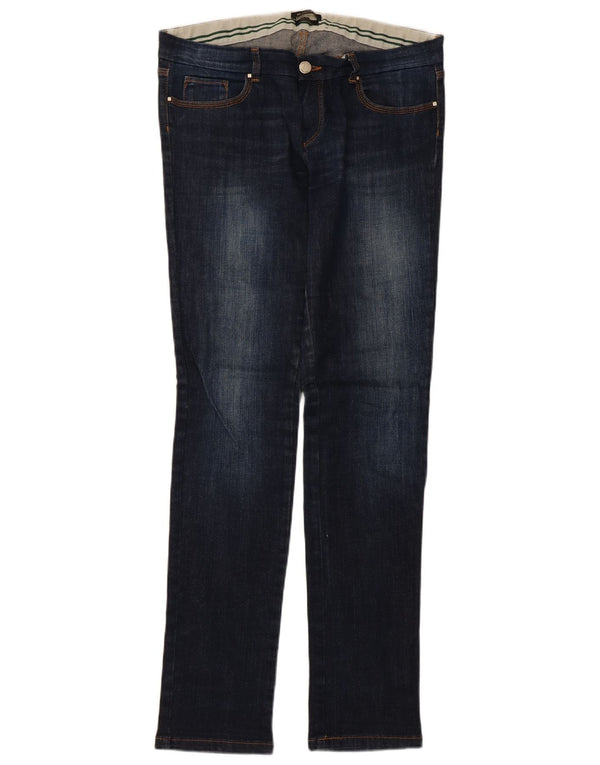 Женские узкие джинсы Massimo Dutti W30 L31 темно-синие
