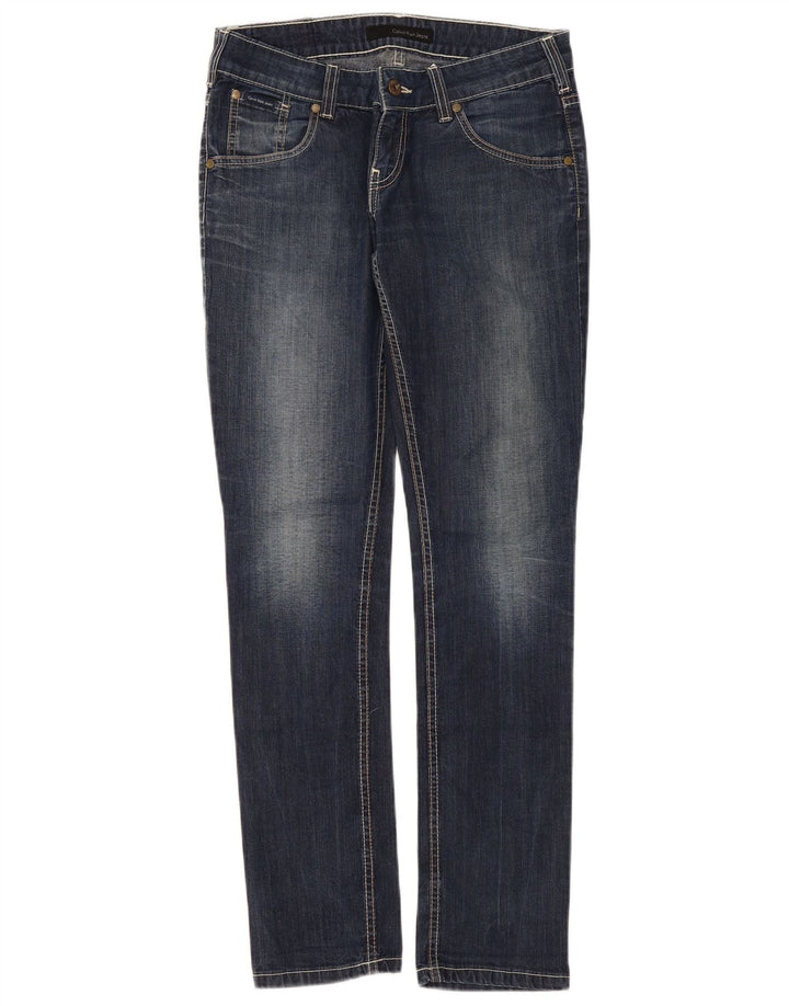 Женские узкие джинсы Calvin Klein W29 L32, синий хлопок