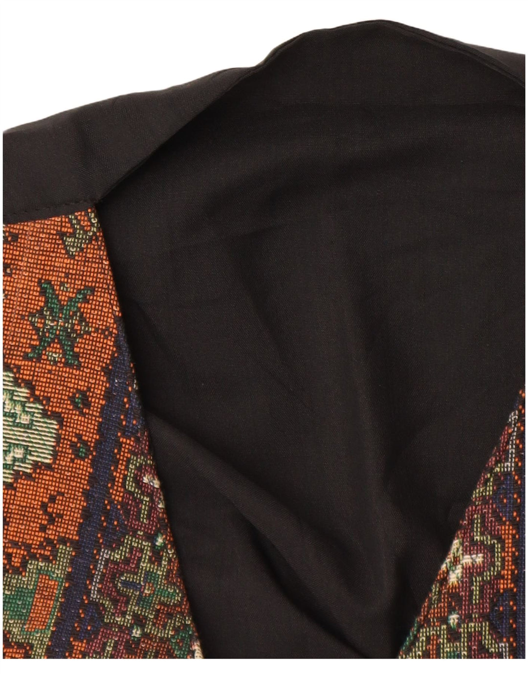 Винтажный мужской жилет маленький разноцветный Fair Isle