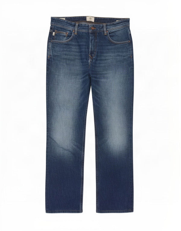 Мужские прямые джинсы Timberland W36 L29, синий хлопок