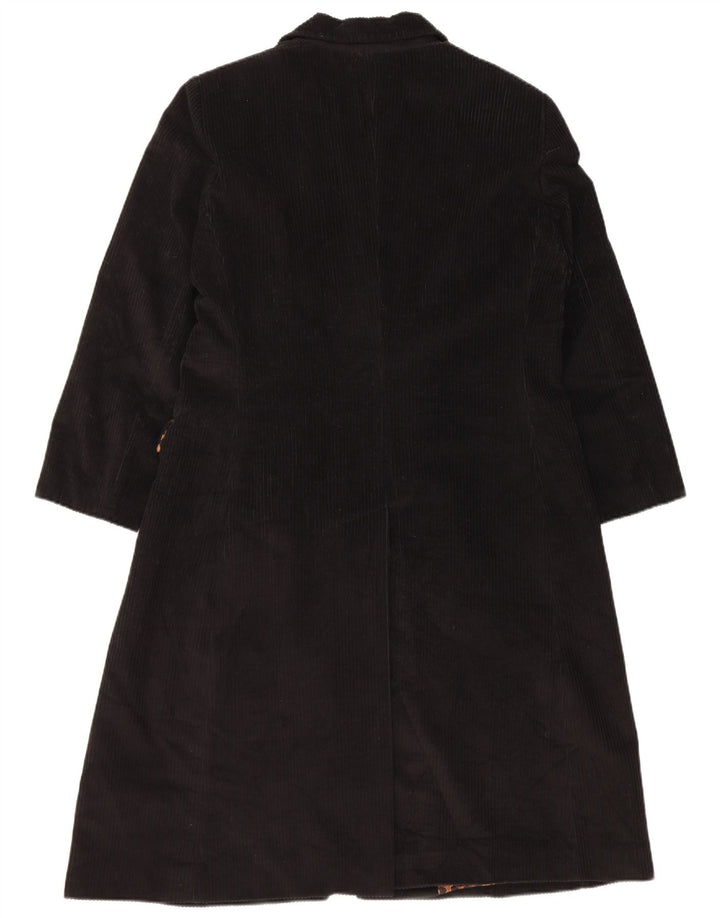 Женское вельветовое пальто Dolce & Gabbana IT 44, средний черный, хлопок, классика