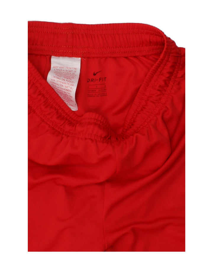 NIKE Boys Sport Shorts 12-13 Years Large Red Polyester Vintage Nike and Second-Hand Nike from Messina Hembry 