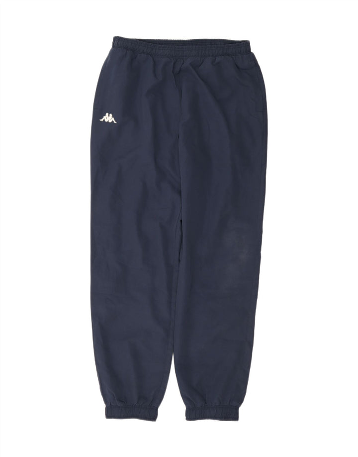 KAPPA Mens Tracksuit Trousers Joggers 2XL Navy Blue Polyester Vintage Kappa and Second-Hand Kappa from Messina Hembry 