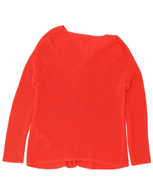 Женский открытый кардиган Massimo Dutti UK 10, маленький красный хлопок