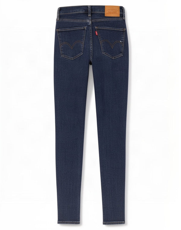 Женские суперскинни Levi's Mile High W25 L30, синие хлопковые