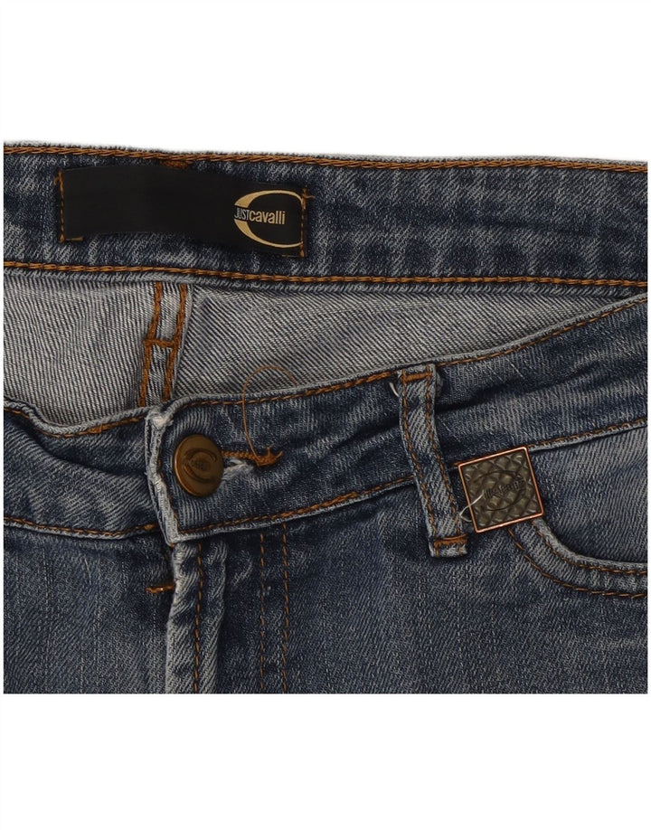 Женские узкие джинсы Just Cavalli W32 L35 синие