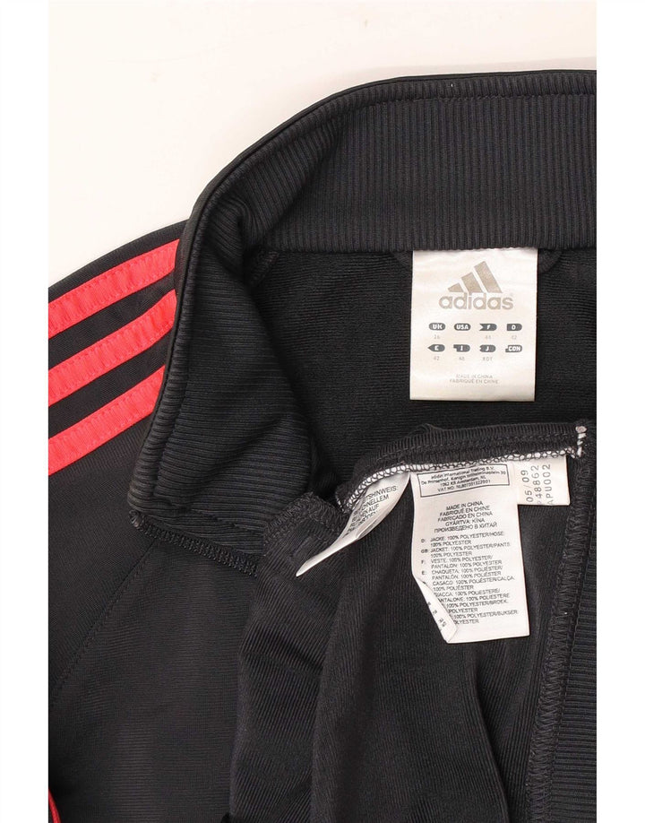 Женский спортивный костюм Adidas Top Jacket UK 16, большой серый полиэстер