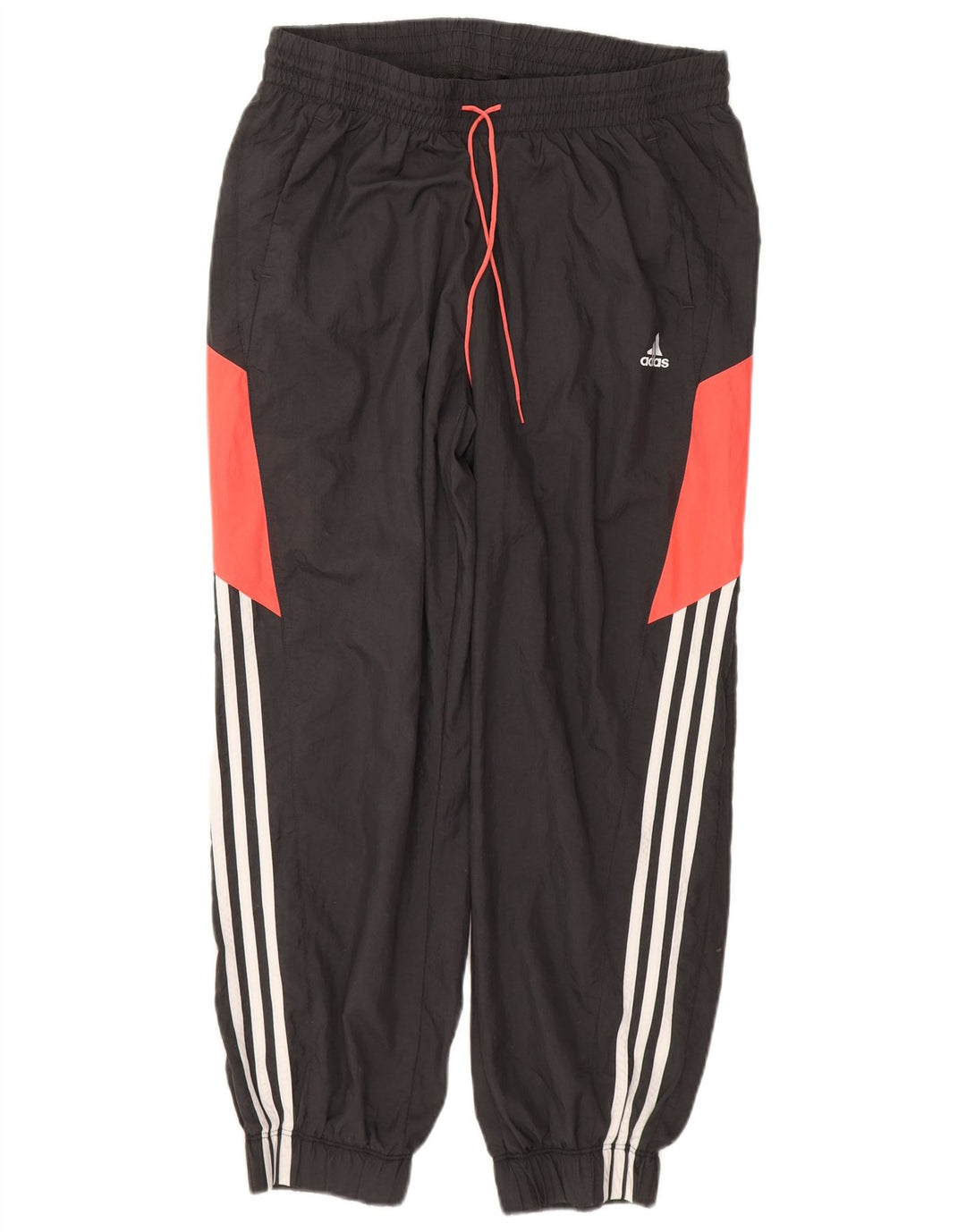 ADIDAS Womens Tracksuit Trousers Joggers UK 16/18 Large  Grey Colourblock