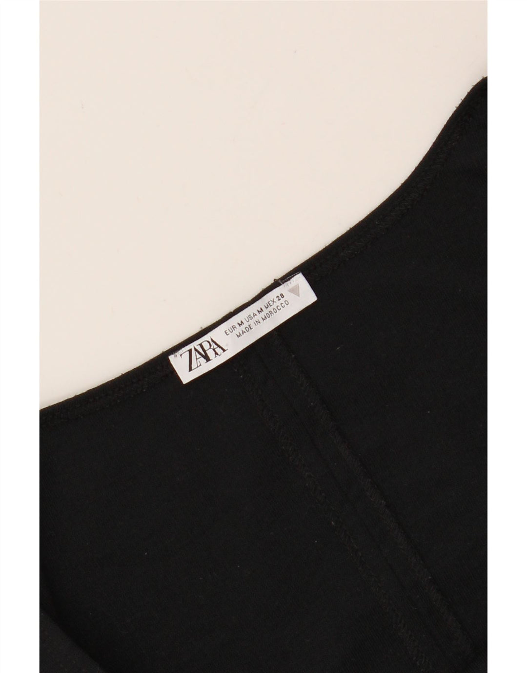 ZARA Womens Sleeveless Bodycon Dress UK 12 Medium Black Vintage Zara and Second-Hand Zara from Messina Hembry 