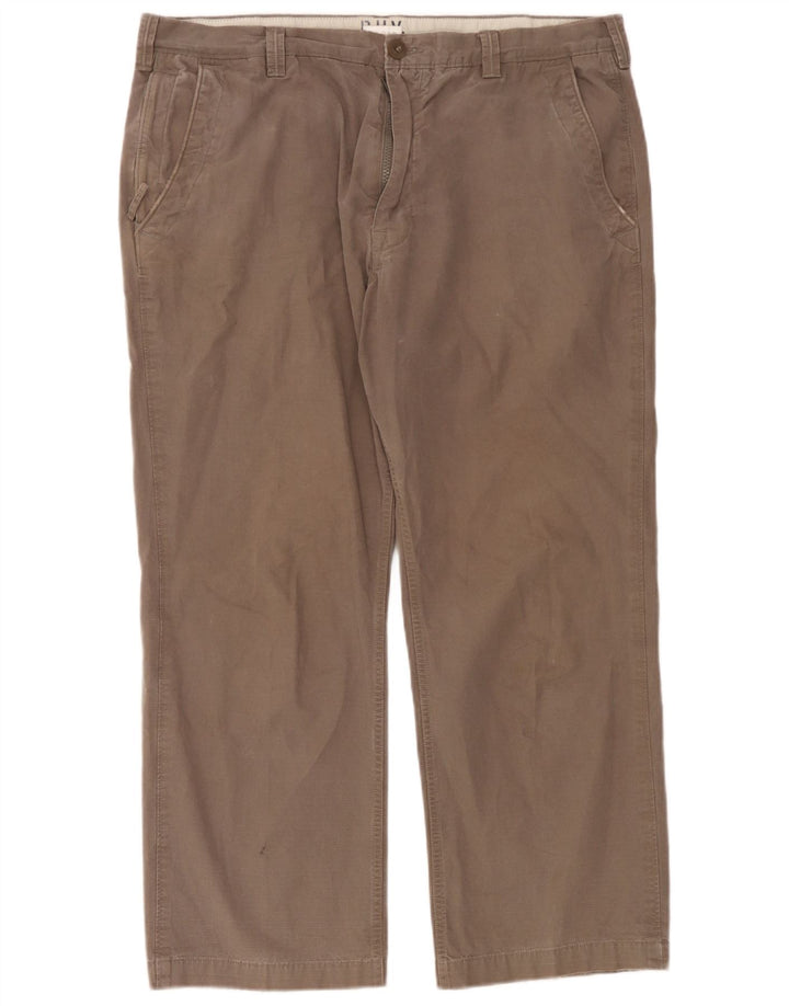 Мужские прямые брюки чинос Marks & Spencer Blue Harbour W40 L27 серые
