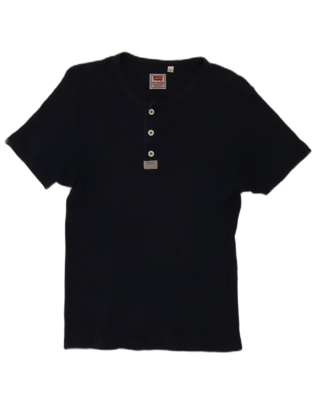Женская футболка Levi's Top UK 14, темно-синяя, большая