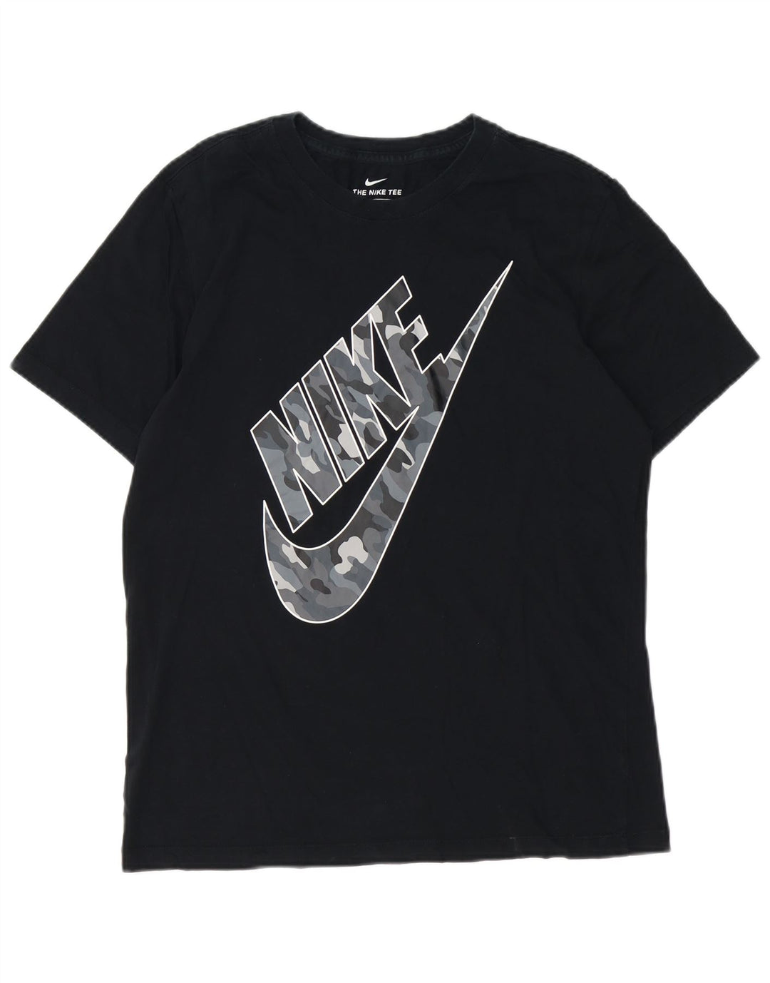 Мужская футболка с рисунком Nike, средний черный