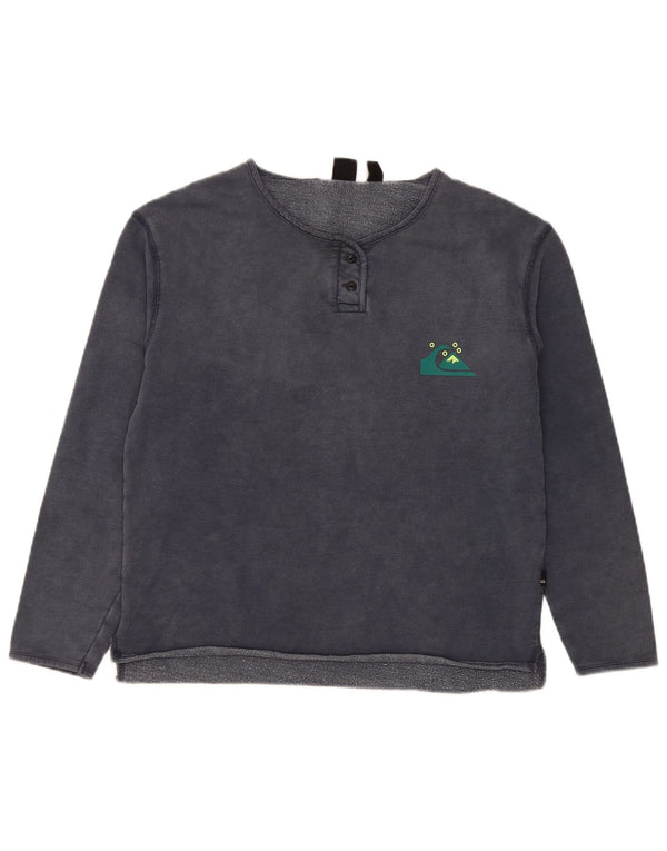 Женский свитер Quiksilver UK 14, средний темно-синий, хлопок