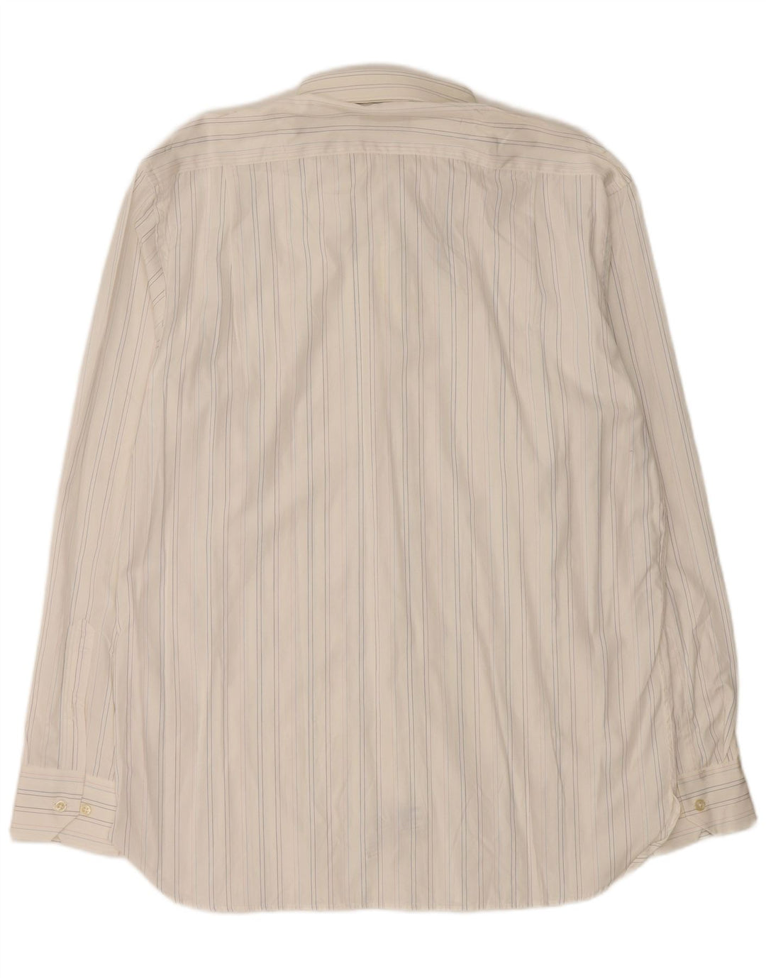 Мужская рубашка MASSIMO DUTTI, размер 43, большая хлопковая белая полоска