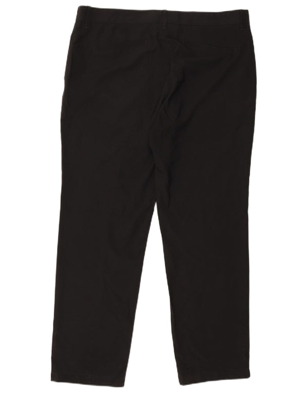 Мужские узкие брюки-чинос Adidas W36 L30, черный полиэстер