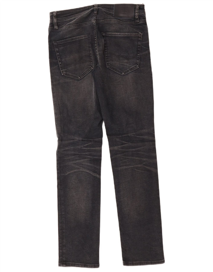 Мужские джинсы Jack & Jones Tim Slim W30 L32, черный хлопок
