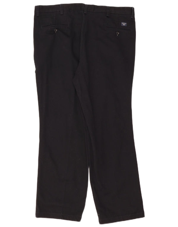 Мужские прямые брюки-чиносы Dockers W40 L30, черные, хлопковые