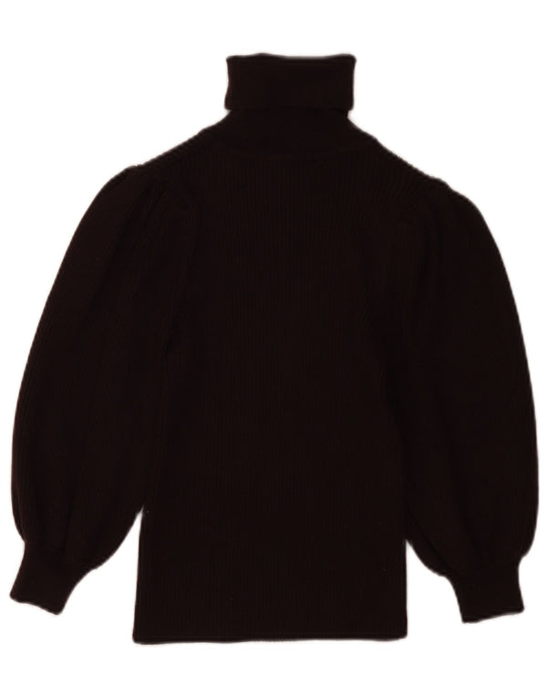 Женский джемпер с коротким рукавом 3/4 ZARA, UK 8, маленький черный
