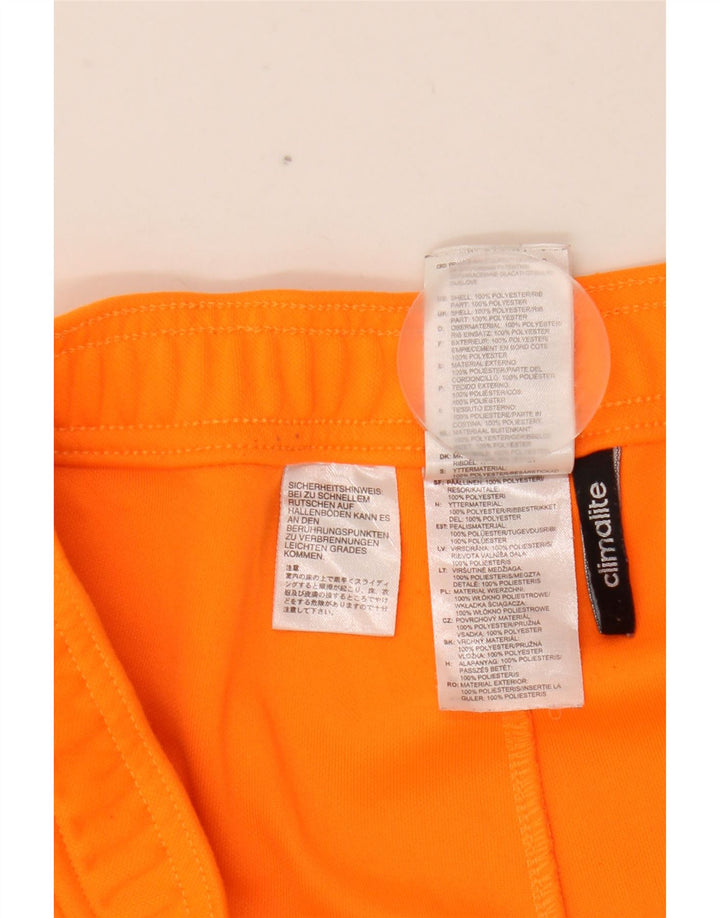 Мужские спортивные брюки ADIDAS Climalite XL, оранжевый полиэстер с цветными блоками