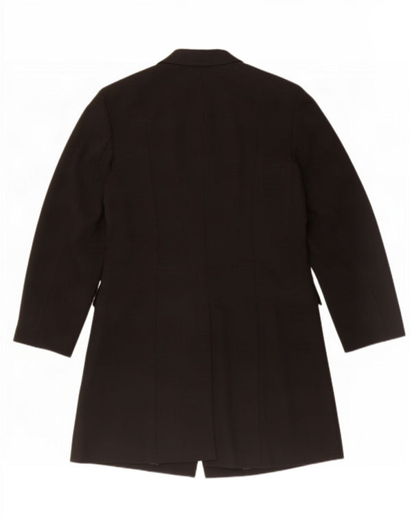 Женское пальто Dkny US 14 XL, черное шерстяное