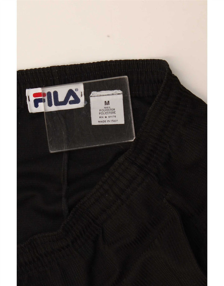 Мужские спортивные шорты Fila, средний черный, полиэстер