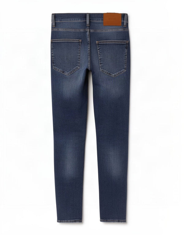 Мужские джинсы скинни Zara EU 42, большие W32 L28, синие, хлопок