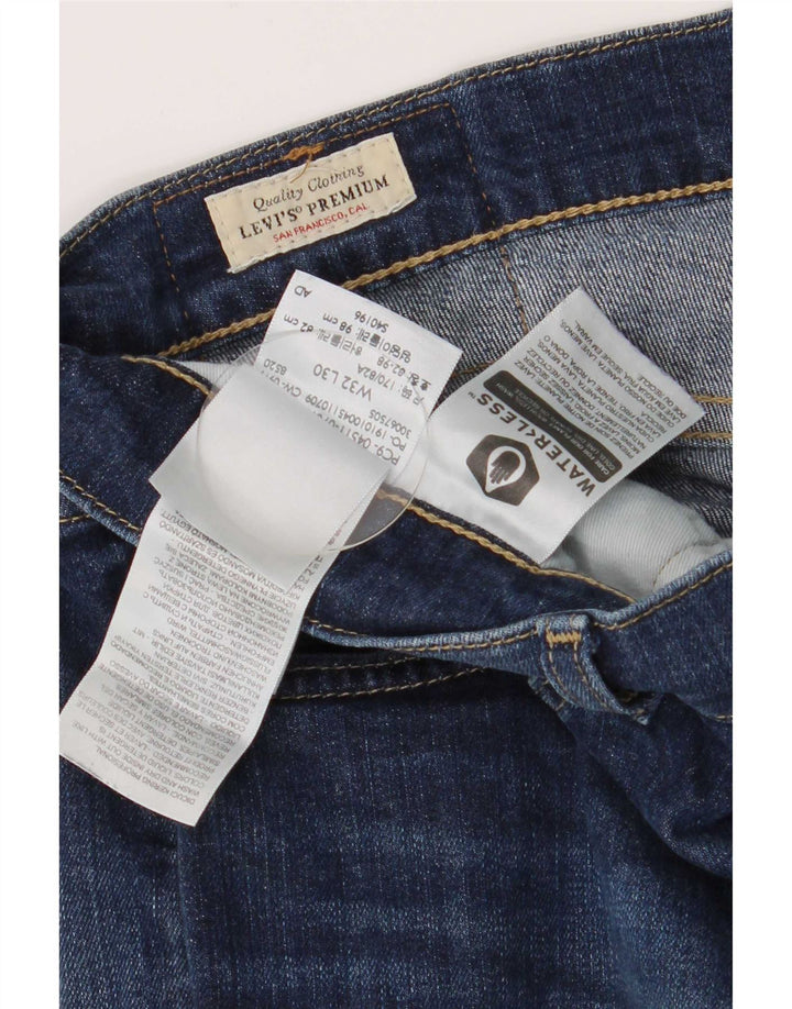 Мужские джинсы Levi's 511 Slim W32 L30 синие, хлопок
