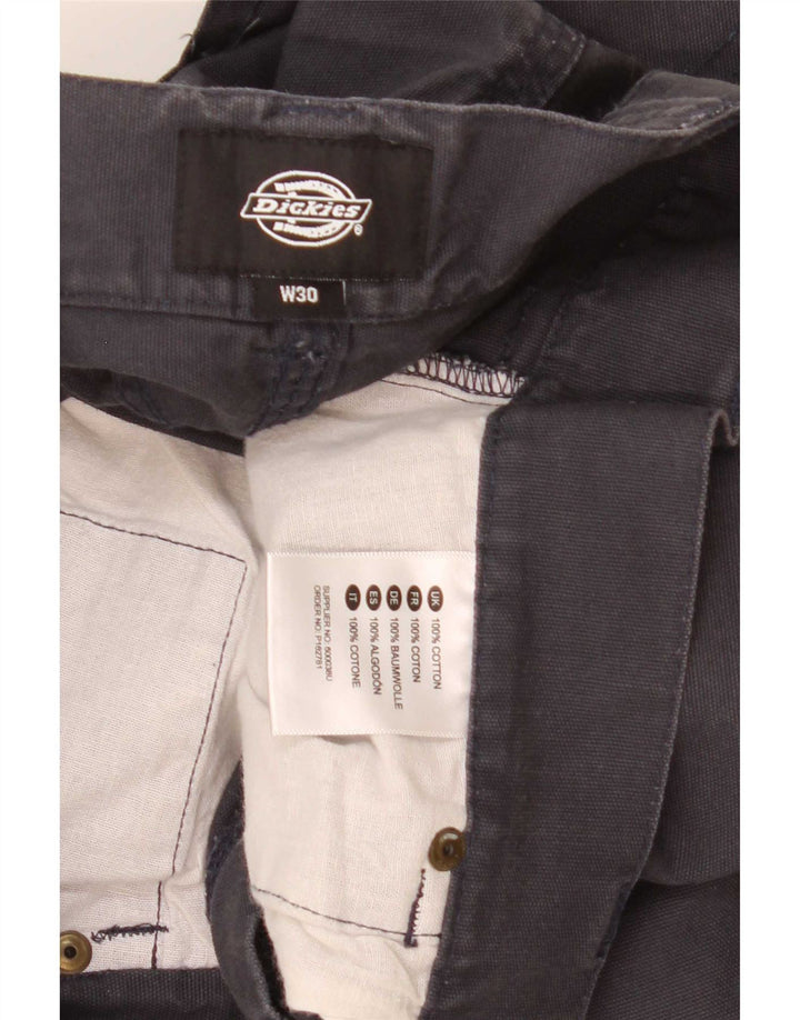 Мужские повседневные шорты Dickies W30 среднего размера, темно-синие, хлопковые