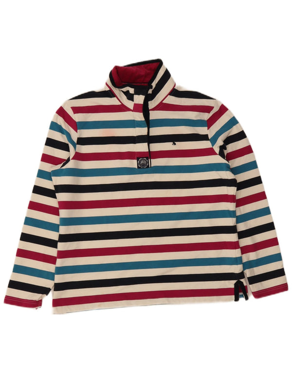 Женский свитер Joules UK 16, большой, в разноцветную полоску