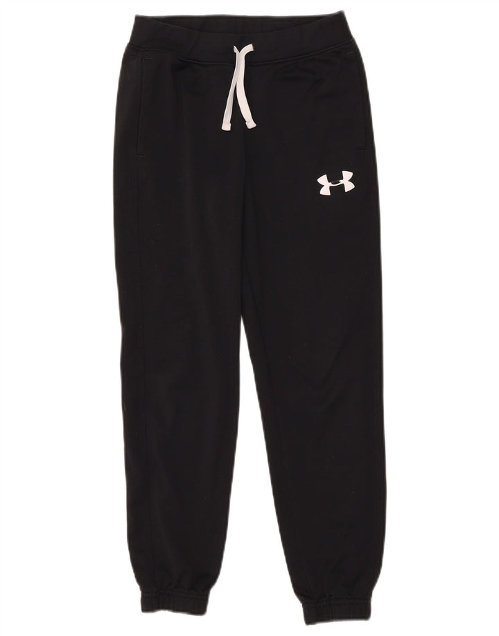 Спортивные брюки Under Armour для мальчиков 9-10 лет, черные