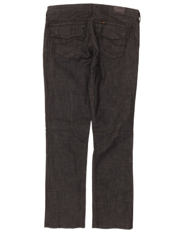Женские коралловые джинсы Lee с клапанами Bootcut W30 L30, серые, хлопковые