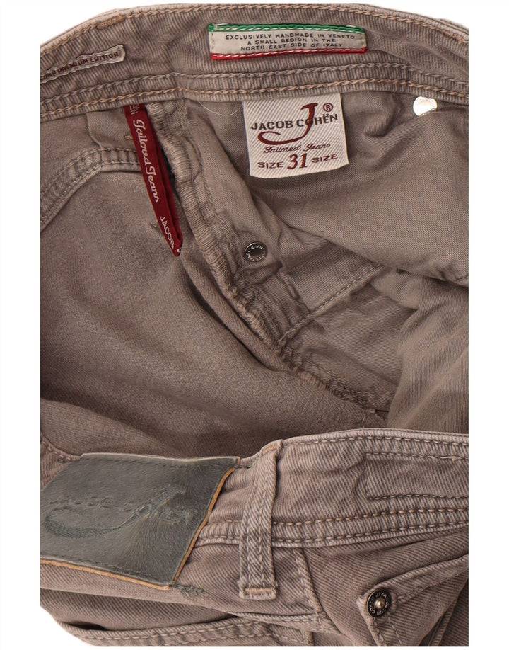 Мужские прямые джинсы Jacob Cohen W31 L30, серый хлопок